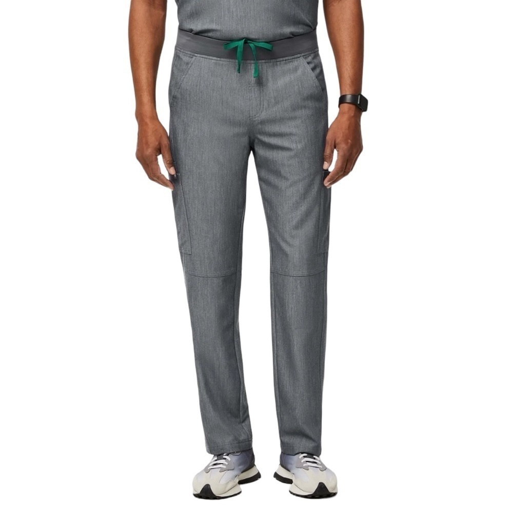 Figs Axim Cargo Scrub Pants Graphite Gray Size Medium Style T2001 Medical
